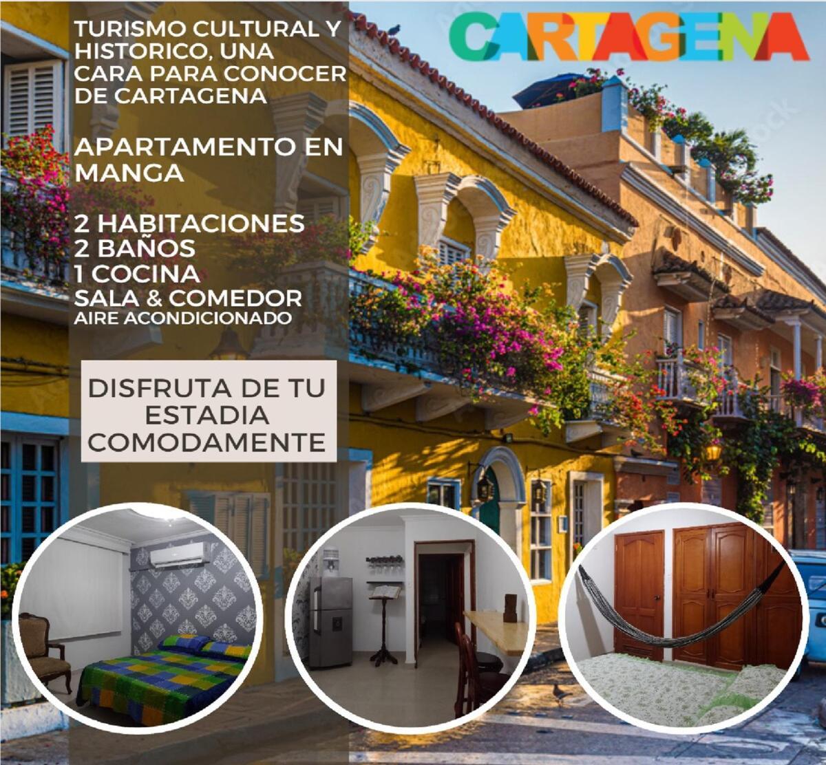 Apartamento Apartamento Cartagena Manga - Cerca Al Centro Historico